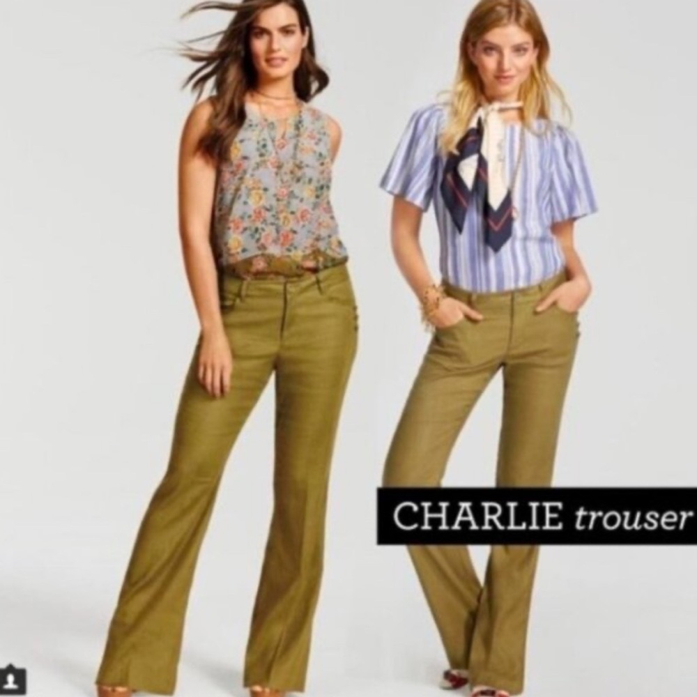 CAbi Women's Olive Trousers
